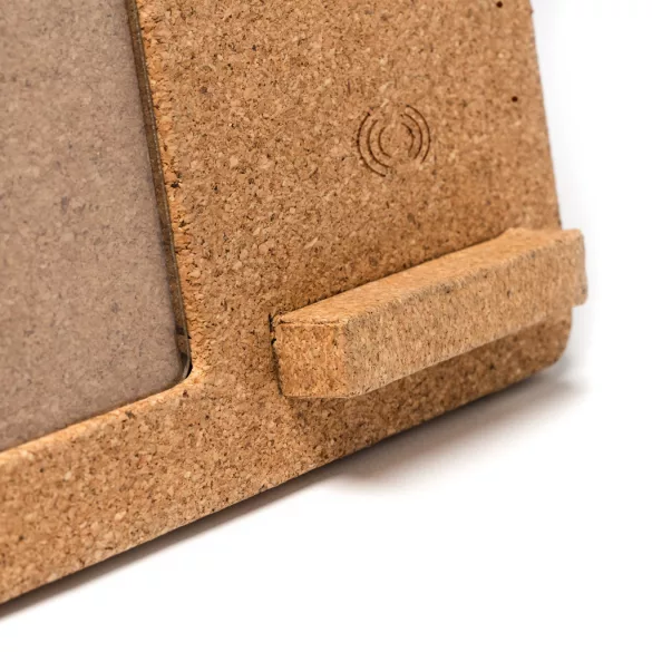 CR2994-Incarcator-wireless-cu-rama-pentru-fotografii-din-pluta-10W-KEVEX-NATURAL