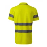 2v99713-Tricou-polo-unisex-HV-Runway-Galben-reflectorizat