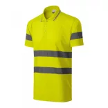 2v99713-Tricou-polo-unisex-HV-Runway-Galben-reflectorizat
