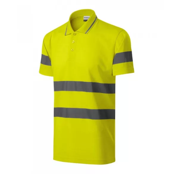 2v99713-Tricou-polo-unisex-HV-Runway-Galben-reflectorizat