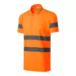 2v99813-Tricou-polo-unisex-HV-Runway-Portocaliu-reflectorizant