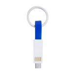 IA3008 - Breloc cu cablu incarcator magnetic 3-in-1 - CETUS - ALBASTRU ROYAL