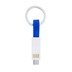   IA3008 - Breloc cu cablu incarcator magnetic 3-in-1 - CETUS - ALBASTRU ROYAL