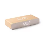 CR3029-Ceas-cu-incarcator-wireless-din-lemn-MDF-5W-ICARUS-NATURAL