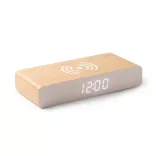 CR3029-Ceas-cu-incarcator-wireless-din-lemn-MDF-5W-ICARUS-NATURAL