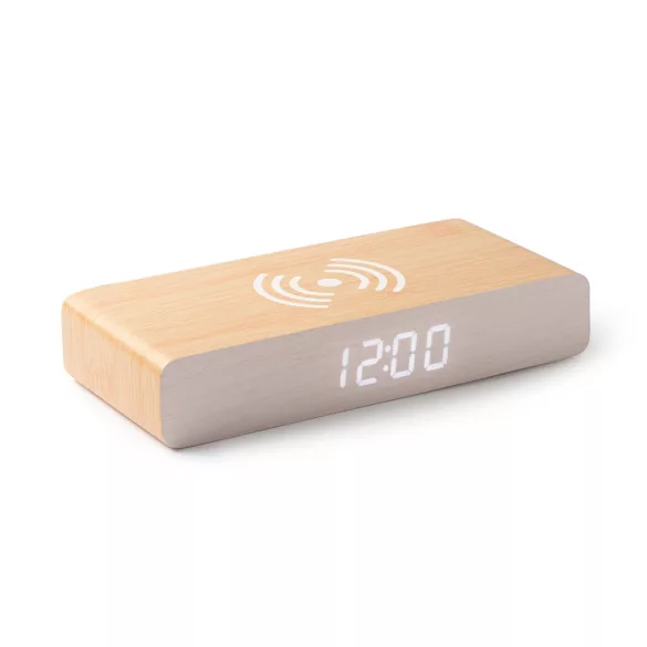 CR3029-Ceas-cu-incarcator-wireless-din-lemn-MDF-5W-ICARUS-NATURAL
