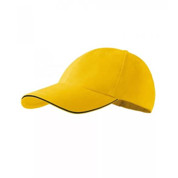 3060400-Sapca-unisex-Sandwich-6P-Galben