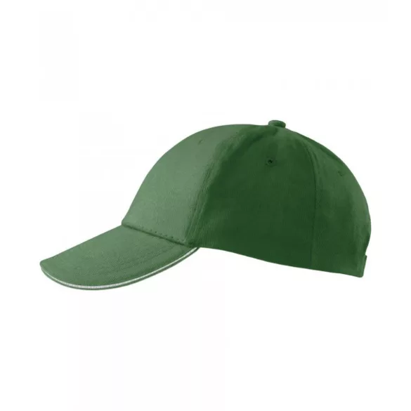 3060600-Sapca-unisex-Sandwich-6P-Verde-sticla