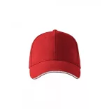 3060700-Sapca-unisex-Sandwich-6P-Rosu