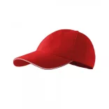 3060700-Sapca-unisex-Sandwich-6P-Rosu