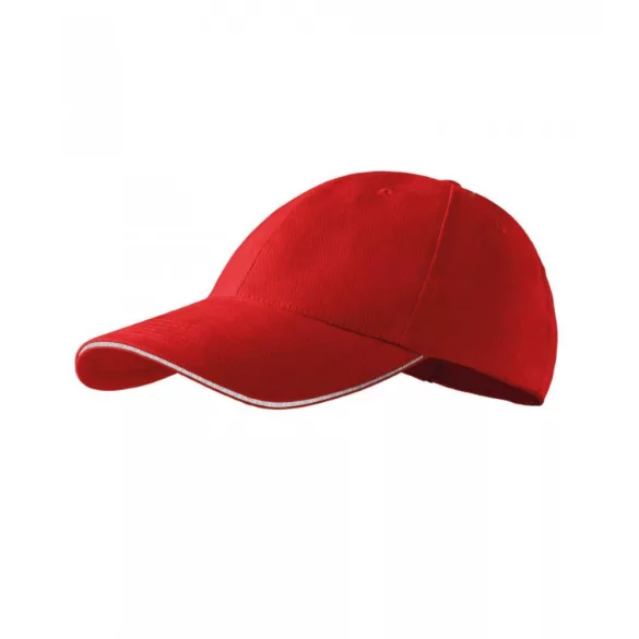 3060700-Sapca-unisex-Sandwich-6P-Rosu