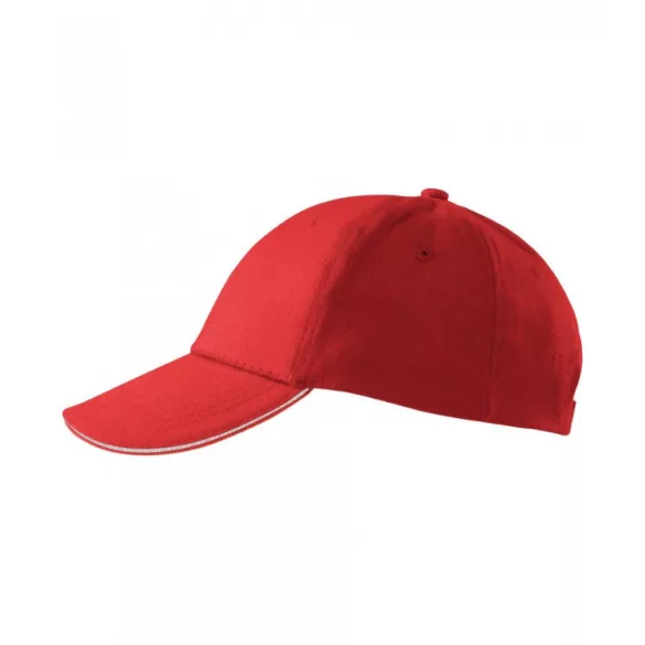 3060700-Sapca-unisex-Sandwich-6P-Rosu