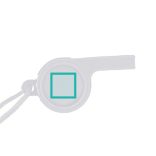 PF3101-Fluier-cu-design-clasic-si-curea-pe-dupa-gat-CARNIVAL-ALB