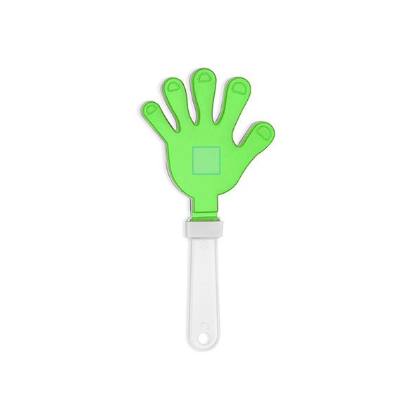 PF3105-Clapper-Animatie-bicolora-in-forma-de-mana-REVEL-VERDE-TEI