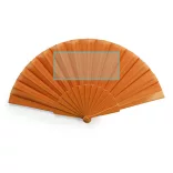 PF3110-Evantai-din-material-de-poliester-cu-maner-din-plastic-ALBERO-PORTOCALIU