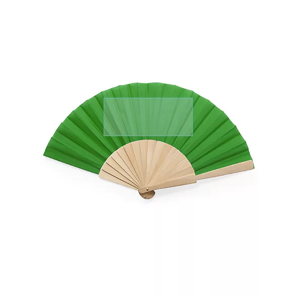 PF3111-Ventilator-manual-cu-nervuri-din-lemn-si-tesatura-din-poliester-CALESA-VERDE-TEI