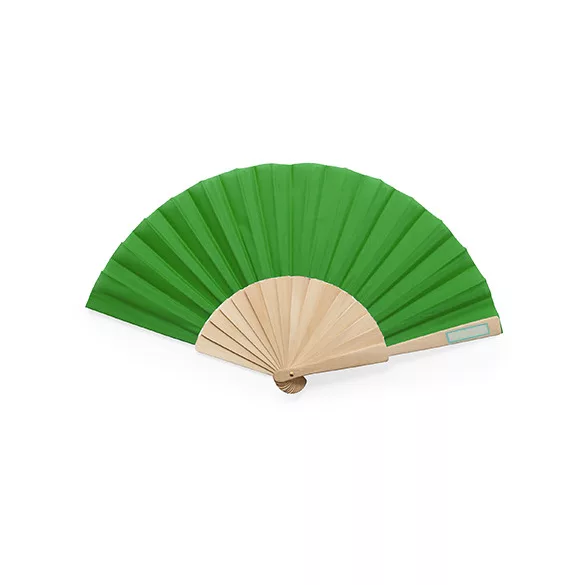 PF3111-Ventilator-manual-cu-nervuri-din-lemn-si-tesatura-din-poliester-CALESA-VERDE-TEI