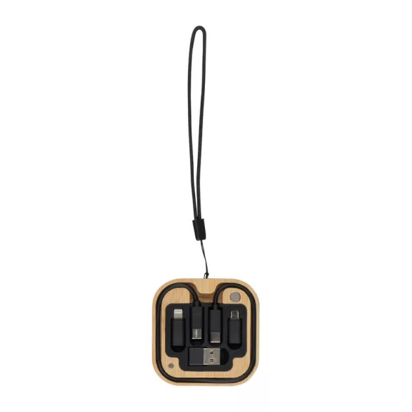 3388413 - Set de cabluri in cutie bambus