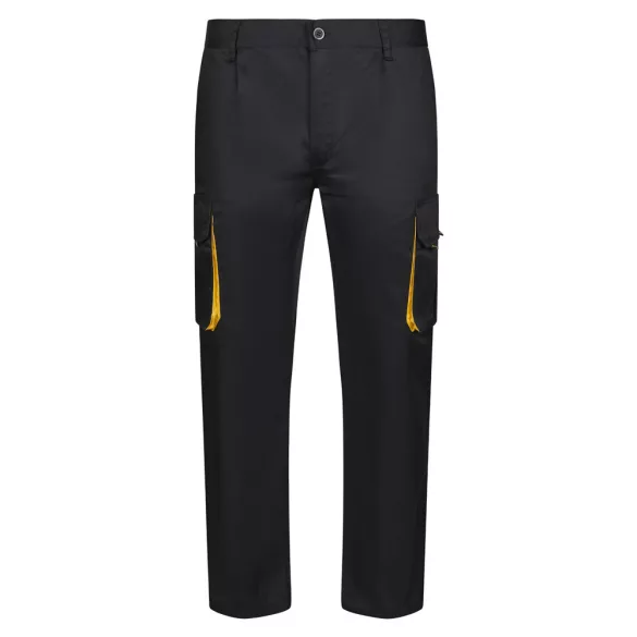 36004-203 - Pantaloni de twill cu buzunare multiple in doua tonuri (200g/m2), din bumbac (35%) si poliester (65%) - HYPNOS - Velilla