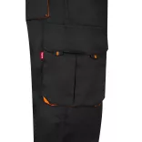 36004-213 - Pantaloni de twill cu buzunare multiple in doua tonuri (200g/m2), din bumbac (35%) si poliester (65%) - HYPNOS - Velilla