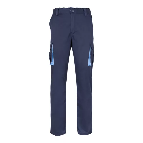 36004-244 - Pantaloni de twill cu buzunare multiple in doua tonuri (200g/m2), din bumbac (35%) si poliester (65%) - HYPNOS - Velilla