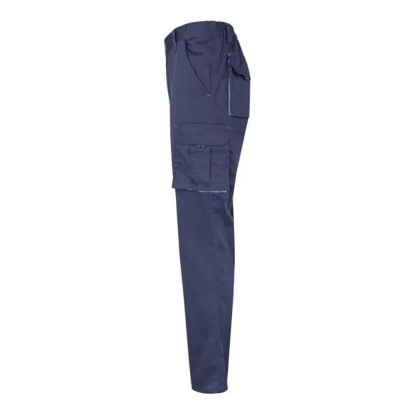 36004-244 - Pantaloni de twill cu buzunare multiple in doua tonuri (200g/m2), din bumbac (35%) si poliester (65%) - HYPNOS - Velilla