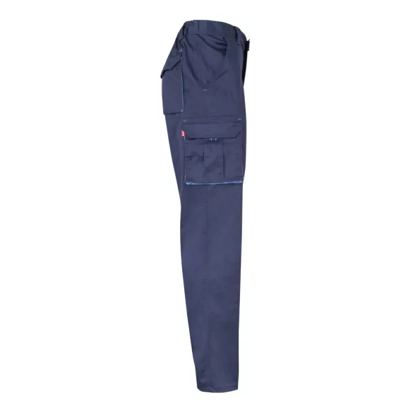 36004-244 - Pantaloni de twill cu buzunare multiple in doua tonuri (200g/m2), din bumbac (35%) si poliester (65%) - HYPNOS - Velilla