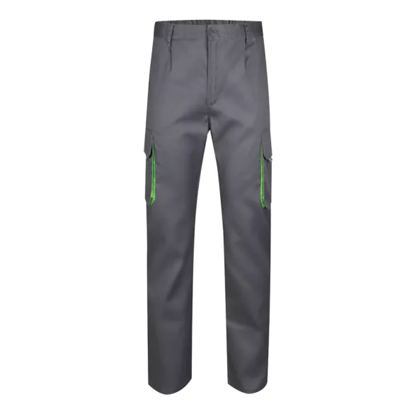 36004-247 - Pantaloni de twill cu buzunare multiple in doua tonuri (200g/m2), din bumbac (35%) si poliester (65%) - HYPNOS - Velilla