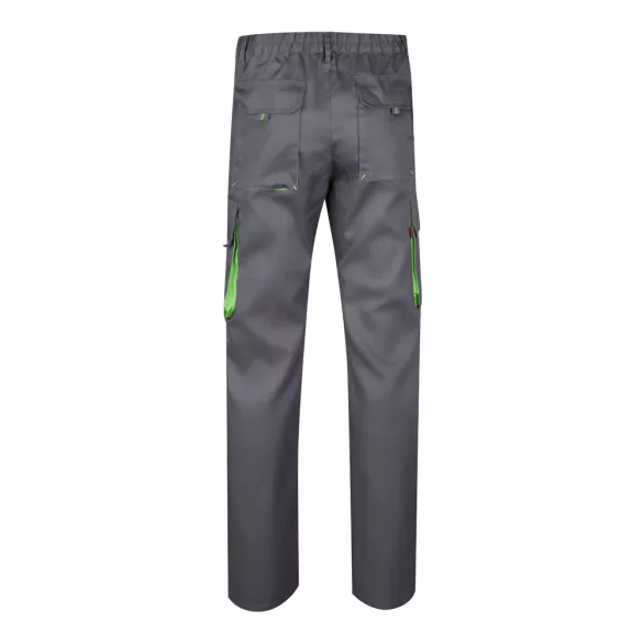 36004-247 - Pantaloni de twill cu buzunare multiple in doua tonuri (200g/m2), din bumbac (35%) si poliester (65%) - HYPNOS - Velilla