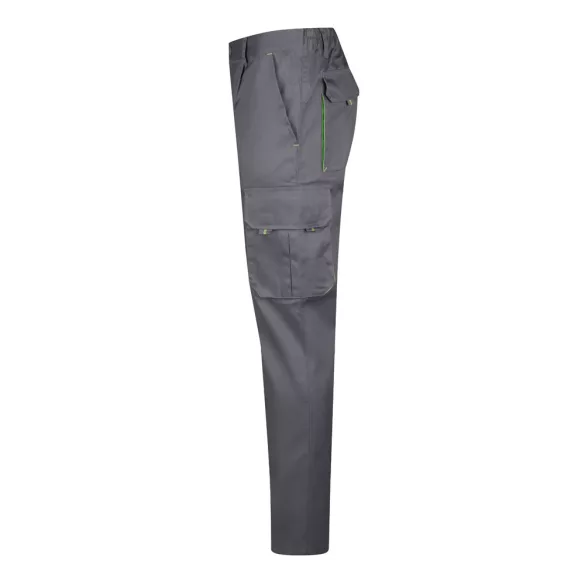 36004-247 - Pantaloni de twill cu buzunare multiple in doua tonuri (200g/m2), din bumbac (35%) si poliester (65%) - HYPNOS - Velilla