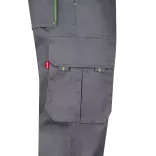 36004-247 - Pantaloni de twill cu buzunare multiple in doua tonuri (200g/m2), din bumbac (35%) si poliester (65%) - HYPNOS - Velilla