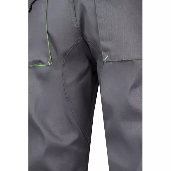36004-247 - Pantaloni de twill cu buzunare multiple in doua tonuri (200g/m2), din bumbac (35%) si poliester (65%) - HYPNOS - Velilla