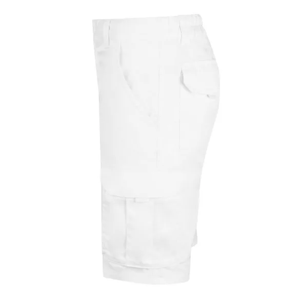 36017-106 - Bermude elastice cu mai multe buzunare (240g/m2), din bumbac (46%), EME (38%) si poliester (16%) - HEBE - Velilla
