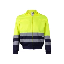   36020-204 - Jacheta din twill bicolor (210g/m2) din poliester (80%) si bumbac (20%) - NEPTUNE LARGE - Velilla
