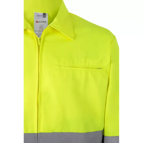 36020-207 - Jacheta din twill bicolor (210g/m2) din poliester (80%) si bumbac (20%) - NEPTUNE LARGE - Velilla