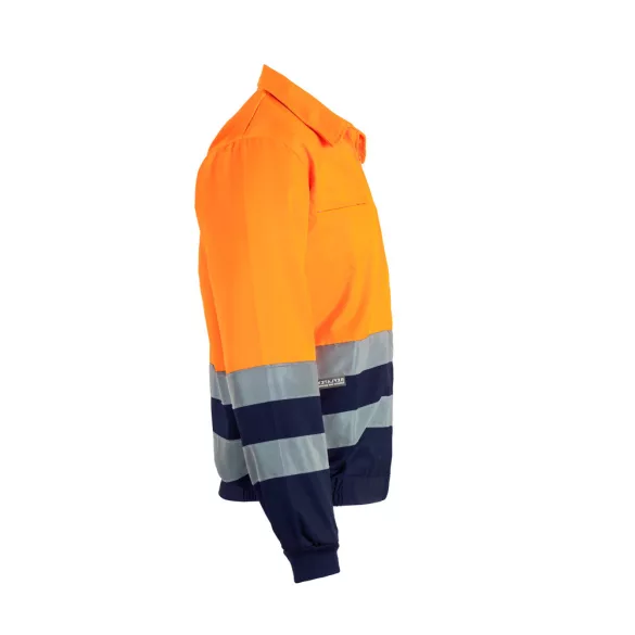 36020-214 - Jacheta din twill bicolor (210g/m2) din poliester (80%) si bumbac (20%) - NEPTUNE LARGE - Velilla