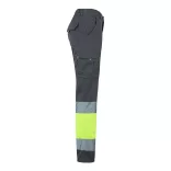 36021-207 - Pantaloni elastici cu buzunare multiple, in doua tonuri (240 g/m2), din bumbac (46%), EME (38%) si poliester (16%) - ZEUS LARGE - Velilla