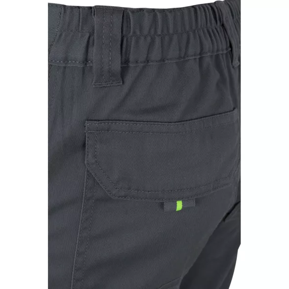 36021-207 - Pantaloni elastici cu buzunare multiple, in doua tonuri (240 g/m2), din bumbac (46%), EME (38%) si poliester (16%) - ZEUS LARGE - Velilla