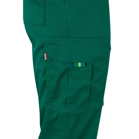 36021-209 - Pantaloni elastici cu buzunare multiple, in doua tonuri (240 g/m2), din bumbac (46%), EME (38%) si poliester (16%) - ZEUS LARGE - Velilla