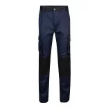 36029-104 - Pantaloni din twill cu buzunare multiple in doua tonuri (240 g/m2), din bumbac (35%) si poliester (65%) - NJORD - Velilla