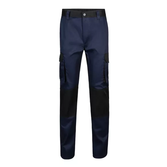 36029-104 - Pantaloni din twill cu buzunare multiple in doua tonuri (240 g/m2), din bumbac (35%) si poliester (65%) - NJORD - Velilla