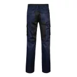 36029-104 - Pantaloni din twill cu buzunare multiple in doua tonuri (240 g/m2), din bumbac (35%) si poliester (65%) - NJORD - Velilla