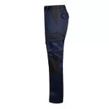 36029-104 - Pantaloni din twill cu buzunare multiple in doua tonuri (240 g/m2), din bumbac (35%) si poliester (65%) - NJORD - Velilla