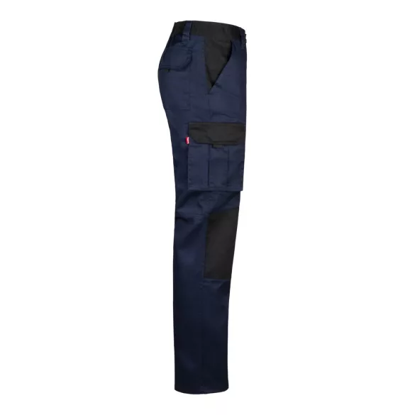 36029-104 - Pantaloni din twill cu buzunare multiple in doua tonuri (240 g/m2), din bumbac (35%) si poliester (65%) - NJORD - Velilla