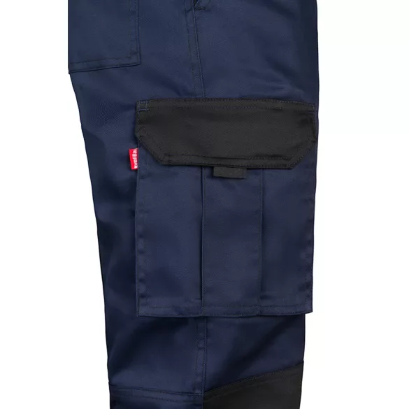 36029-104 - Pantaloni din twill cu buzunare multiple in doua tonuri (240 g/m2), din bumbac (35%) si poliester (65%) - NJORD - Velilla
