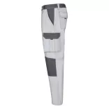 36029-106 - Pantaloni din twill cu buzunare multiple in doua tonuri (240 g/m2), din bumbac (35%) si poliester (65%) - NJORD - Velilla