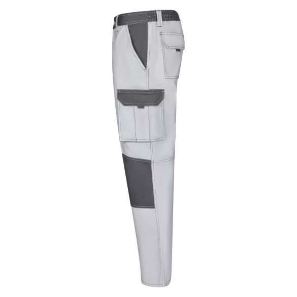 36029-106 - Pantaloni din twill cu buzunare multiple in doua tonuri (240 g/m2), din bumbac (35%) si poliester (65%) - NJORD - Velilla