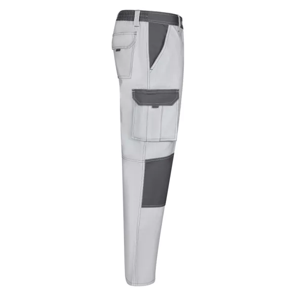 36029-106 - Pantaloni din twill cu buzunare multiple in doua tonuri (240 g/m2), din bumbac (35%) si poliester (65%) - NJORD - Velilla