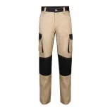 36029-131 - Pantaloni din twill cu buzunare multiple in doua tonuri (240 g/m2), din bumbac (35%) si poliester (65%) - NJORD - Velilla