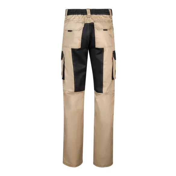 36029-131 - Pantaloni din twill cu buzunare multiple in doua tonuri (240 g/m2), din bumbac (35%) si poliester (65%) - NJORD - Velilla